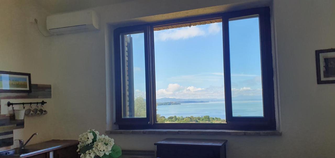 Poloturisticoumbria Rustico Con Piscina Vista Lago 파시냐노술트라시메노 외부 사진