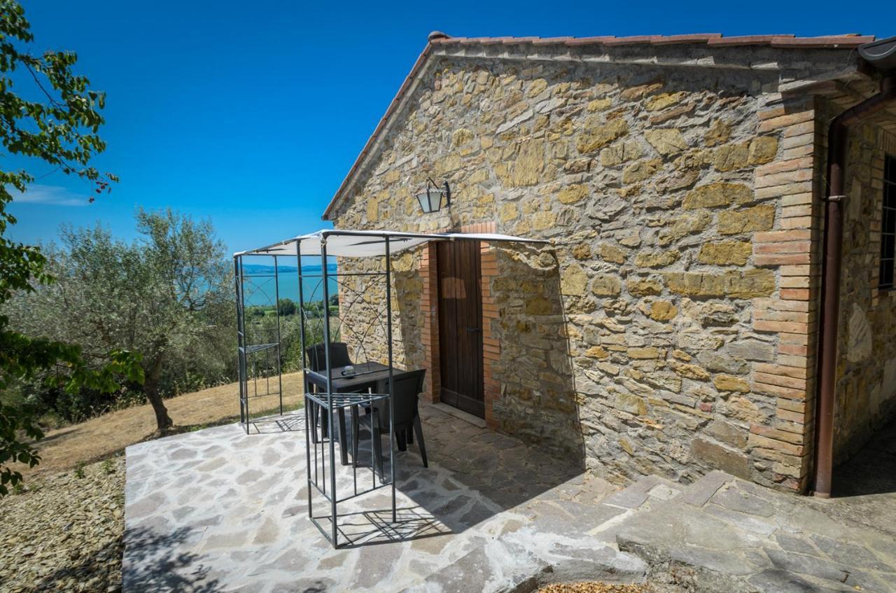 Poloturisticoumbria Rustico Con Piscina Vista Lago 파시냐노술트라시메노 외부 사진